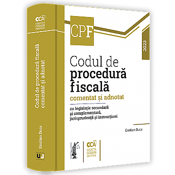 Codul de procedură fiscală comentat și adnotat